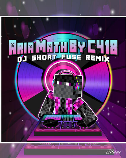 Heya Famm! What do we think this dope Minecraft theme Cover Art done for @ruddy365 for his the themed Musiccc? 🤩🔥🔥