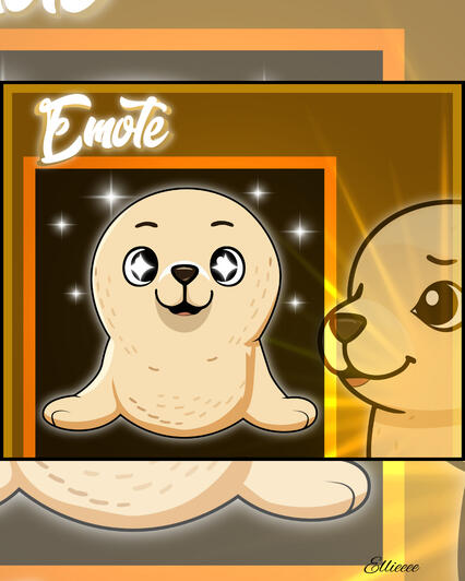 I designed this cute Bupa emote for my fav @zero_mustang 💙