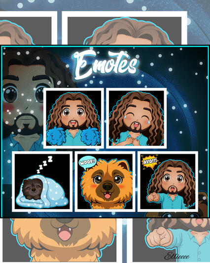 Too cute to bark, too smol to bite 🐶 Chibi doggo approved ✔️ @imtalentz